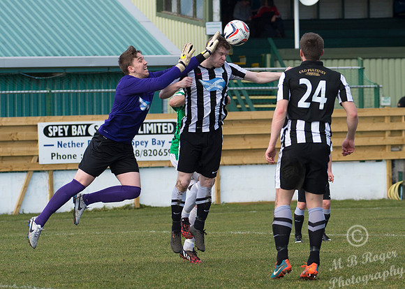 Buckie Thistle 1 v Wick Academy 3 SHFL 07/03/2015 Victoria Park