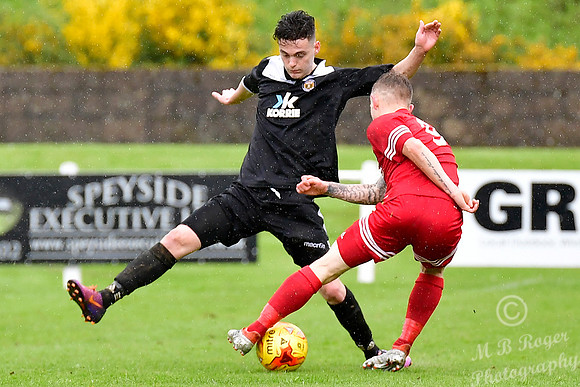 Brora 4 v Fort William 1 NOS Cup Final -  Mackessack Park 20/05/