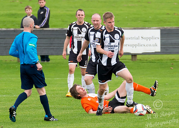 Wick 7 v Rothes 0 SHFL Harmsworth Park 10/10/2015