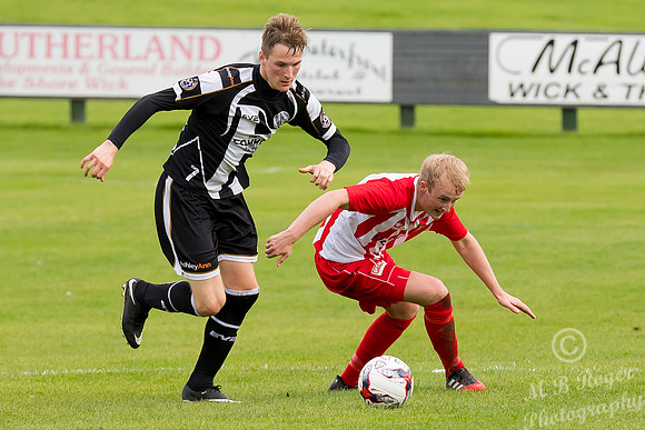 Wick 3 v Formartine 2 SHFL Harmsworth Park 09/09/2017
