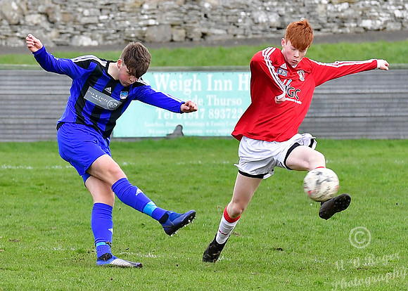 Wick U17s 4 v Alness U17s 0 Harmsworth Park 04/07/2019