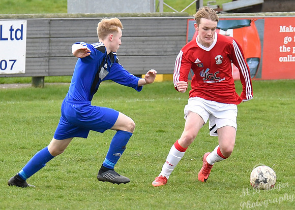 Wick U17s 4 v Alness U17s 0 Harmsworth Park 04/07/2019