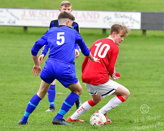 Wick U17s 4 v Alness U17s 0 Harmsworth Park 04/07/2019