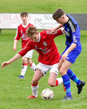 Wick U17s 4 v Alness U17s 0 Harmsworth Park 04/07/2019