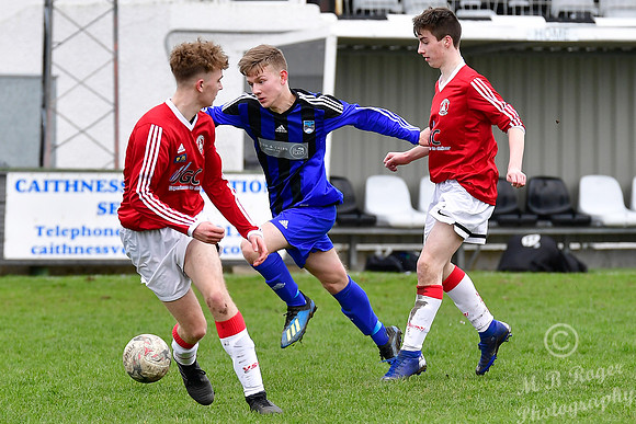 Wick U17s 4 v Alness U17s 0 Harmsworth Park 04/07/2019