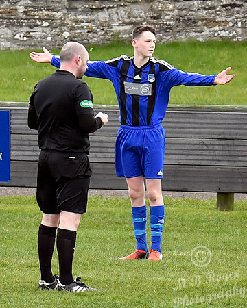 Wick U17s 4 v Alness U17s 0 Harmsworth Park 04/07/2019