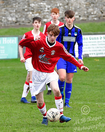 Wick U17s 4 v Alness U17s 0 Harmsworth Park 04/07/2019