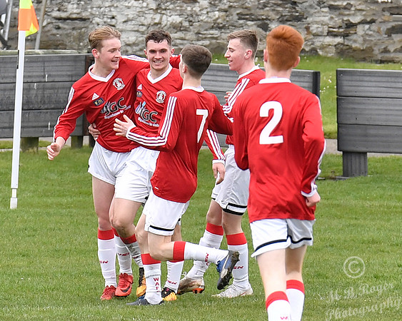 Wick U17s 4 v Alness U17s 0 Harmsworth Park 04/07/2019