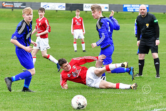 Wick U17s 4 v Alness U17s 0 Harmsworth Park 04/07/2019