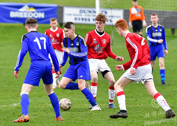 Wick U17s 4 v Alness U17s 0 Harmsworth Park 04/07/2019