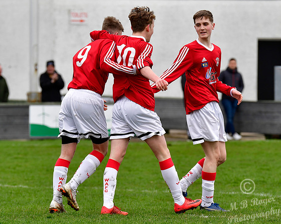 Wick U17s 4 v Alness U17s 0 Harmsworth Park 04/07/2019