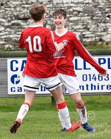 Wick U17s 4 v Alness U17s 0 Harmsworth Park 04/07/2019