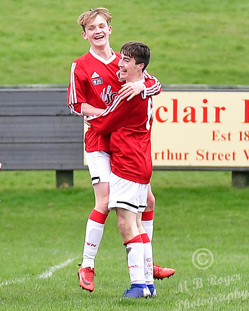 Wick U17s 4 v Alness U17s 0 Harmsworth Park 04/07/2019