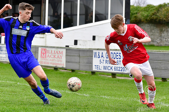Wick U17s 4 v Alness U17s 0 Harmsworth Park 04/07/2019