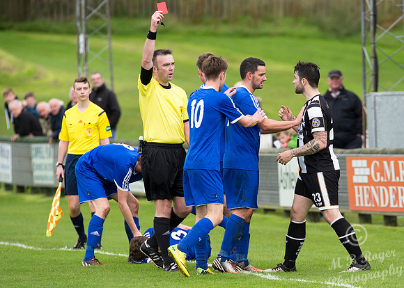 Wick 1 v Lossiemouth 2 SHFL Harmsworth Park 13/08/2016