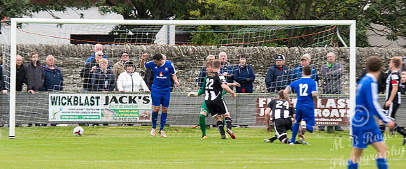 Wick 1 v Lossiemouth 2 SHFL Harmsworth Park 13/08/2016