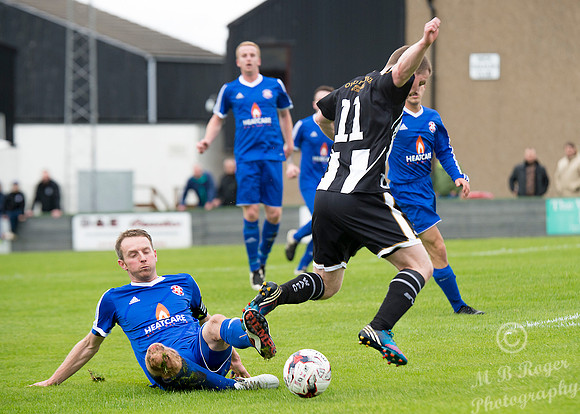 Wick 1 v Lossiemouth 2 SHFL Harmsworth Park 13/08/2016