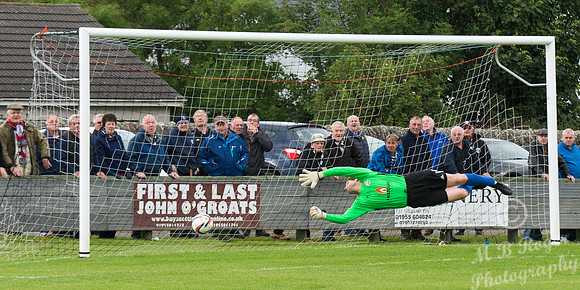 Wick 1 v Lossiemouth 2 SHFL Harmsworth Park 13/08/2016