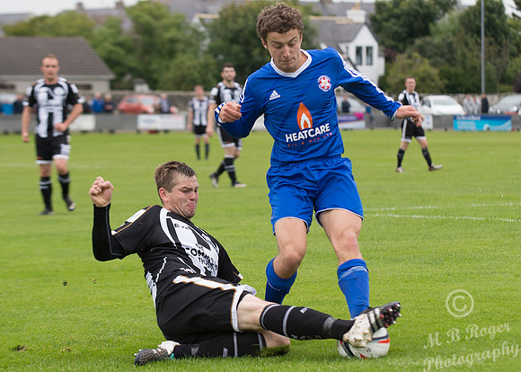 Wick 1 v Lossiemouth 2 SHFL Harmsworth Park 13/08/2016