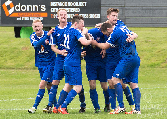 Wick 1 v Lossiemouth 2 SHFL Harmsworth Park 13/08/2016