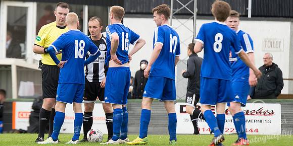 Wick 1 v Lossiemouth 2 SHFL Harmsworth Park 13/08/2016