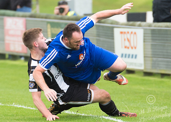 Wick 1 v Lossiemouth 2 SHFL Harmsworth Park 13/08/2016
