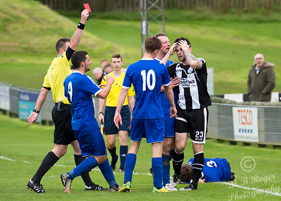 Wick 1 v Lossiemouth 2 SHFL Harmsworth Park 13/08/2016