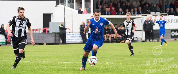 Wick 1 v Lossiemouth 2 SHFL Harmsworth Park 13/08/2016