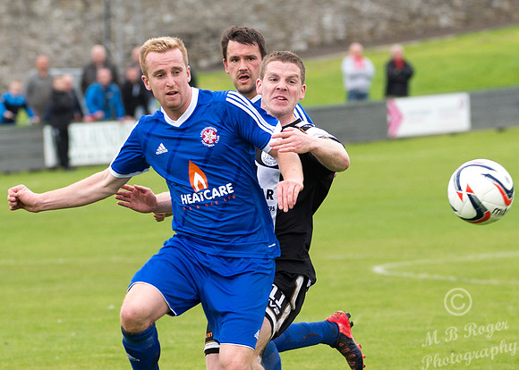Wick 1 v Lossiemouth 2 SHFL Harmsworth Park 13/08/2016