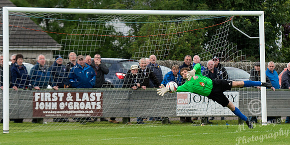 Wick 1 v Lossiemouth 2 SHFL Harmsworth Park 13/08/2016