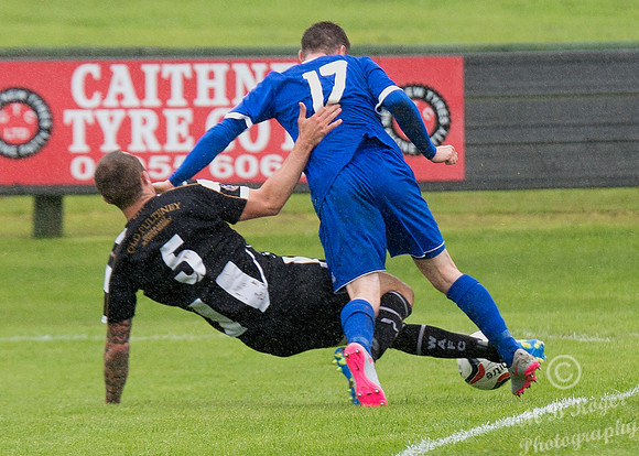 Wick 1 v Lossiemouth 2 SHFL Harmsworth Park 13/08/2016