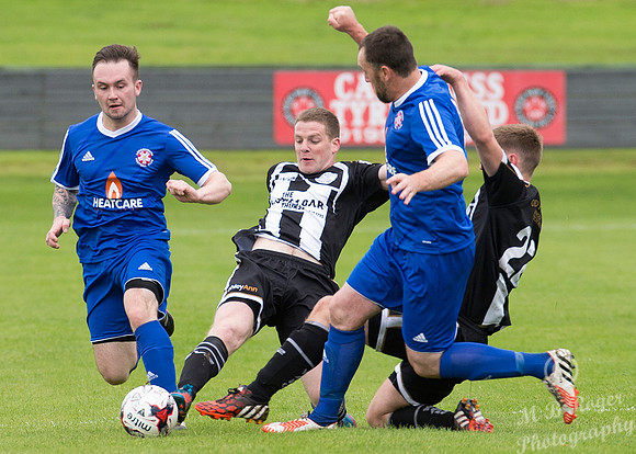 Wick 1 v Lossiemouth 2 SHFL Harmsworth Park 13/08/2016