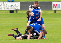 Wick 1 v Lossiemouth 2 SHFL Harmsworth Park 13/08/2016