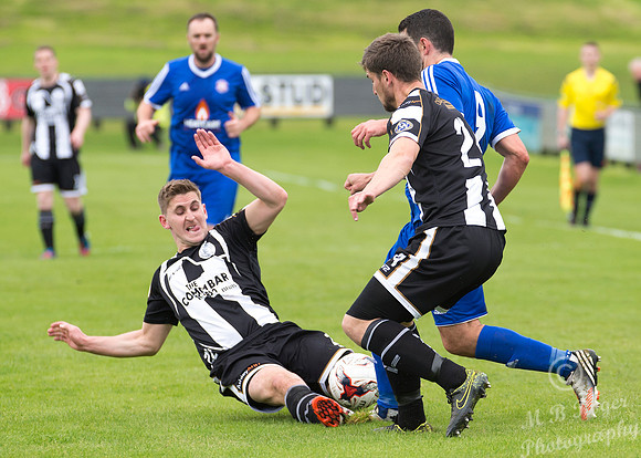 Wick 1 v Lossiemouth 2 SHFL Harmsworth Park 13/08/2016
