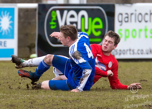 Cove 1 v Wick 0 SHFL Harlaw Park 05/03/2016