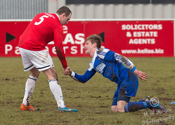 Cove 1 v Wick 0 SHFL Harlaw Park 05/03/2016