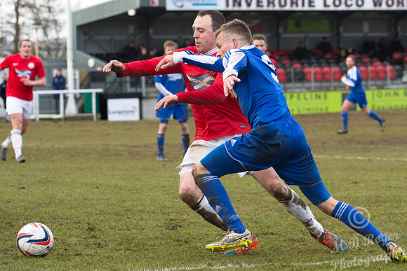Cove 1 v Wick 0 SHFL Harlaw Park 05/03/2016