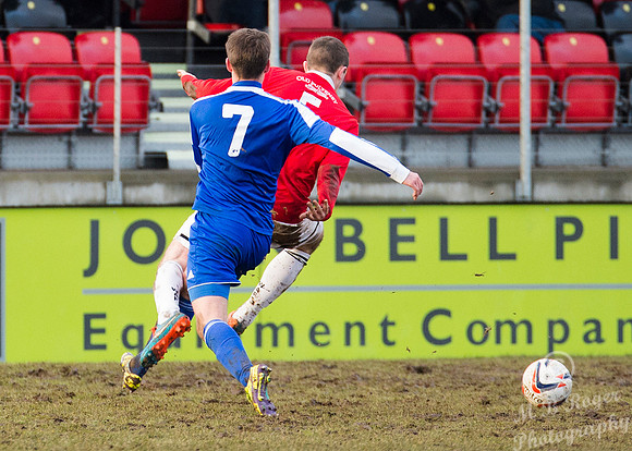 Cove 1 v Wick 0 SHFL Harlaw Park 05/03/2016