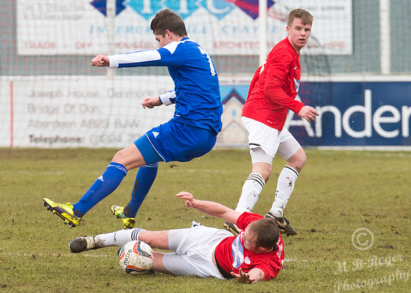 Cove 1 v Wick 0 SHFL Harlaw Park 05/03/2016