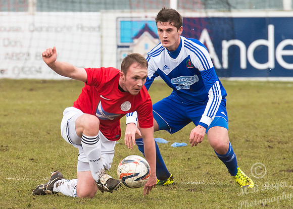 Cove 1 v Wick 0 SHFL Harlaw Park 05/03/2016