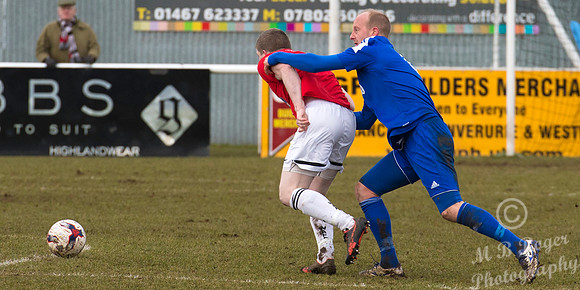 Cove 1 v Wick 0 SHFL Harlaw Park 05/03/2016