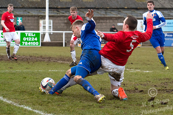 Cove 1 v Wick 0 SHFL Harlaw Park 05/03/2016