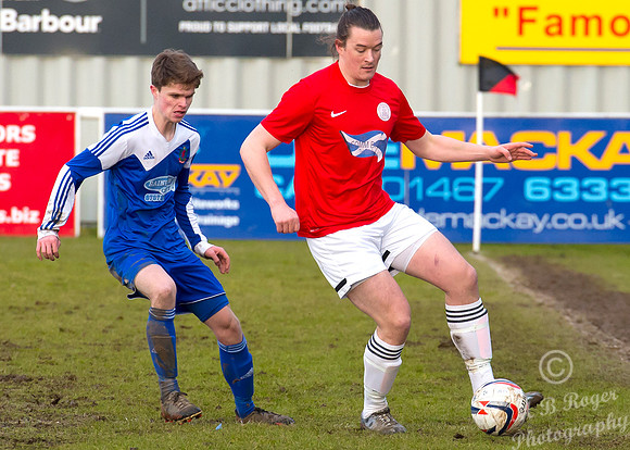 Cove 1 v Wick 0 SHFL Harlaw Park 05/03/2016