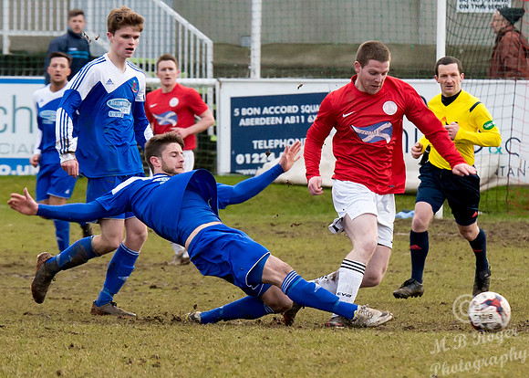 Cove 1 v Wick 0 SHFL Harlaw Park 05/03/2016