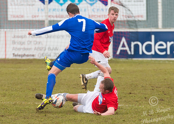 Cove 1 v Wick 0 SHFL Harlaw Park 05/03/2016