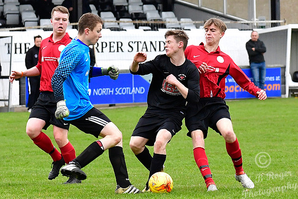 Wick U17s 3 v Fort William U17s 0 Harmsworth Park 06/05/2018