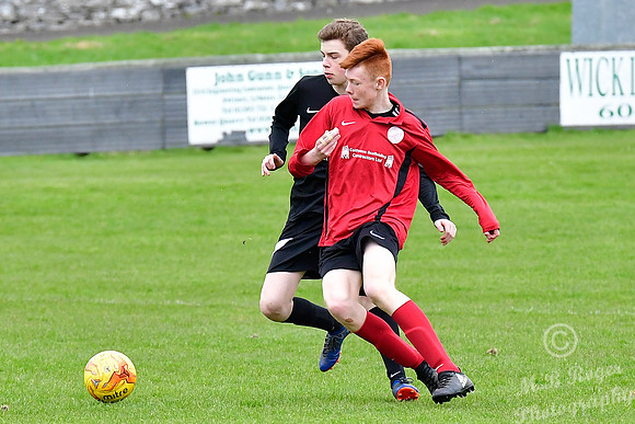 Wick U17s 3 v Fort William U17s 0 Harmsworth Park 06/05/2018