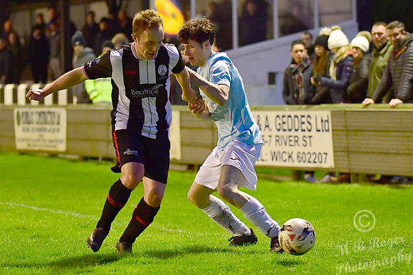 Wick 2 v Fraserburgh 1 SHFL Harmsworth Park 19/01/2019