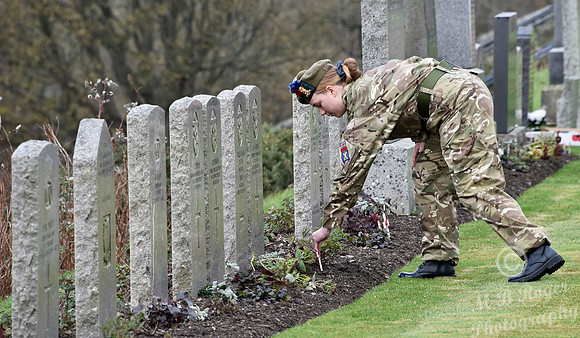 Thurso Remembrance  2021 - War Graves Ceremony