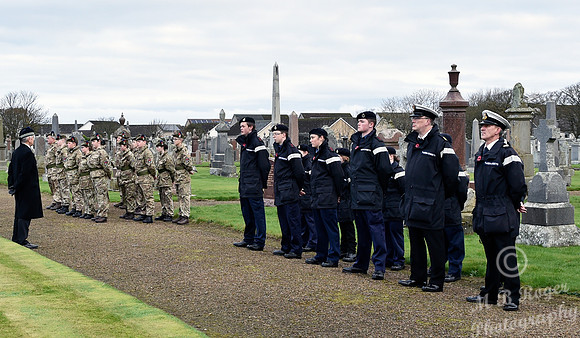 Thurso Remembrance  2021 - War Graves Ceremony